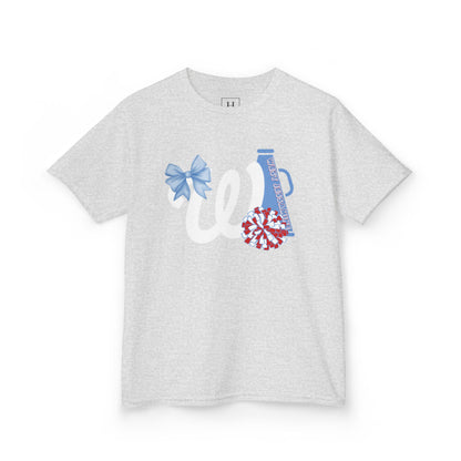 YOUTH -- West Jessamine Cheer Bow, Megaphone & Poms - Unisex Shirt