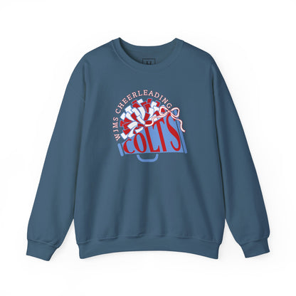 WJMS Cheerleading Megaphone Colts - Unisex Sweatshirt