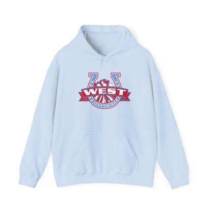 West Jessamine Horseshoe Logo w/ Pom - Cheerleading - Unisex Hoodie