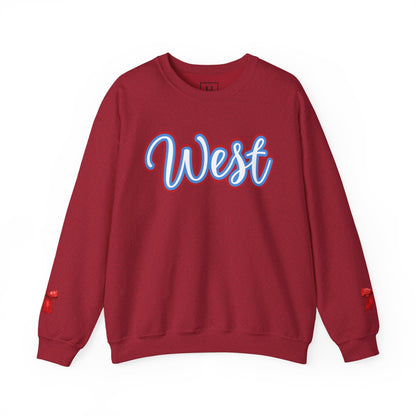 WJ WEST Jessamine -- Bows on Sleeves -- Unisex Sweatshirt