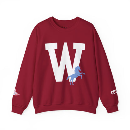 Crewneck Sweatshirt - W HORSE Colts Sweater West Jessamine