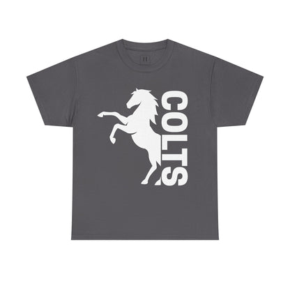 COLTS, Horse in White - Unisex Tee