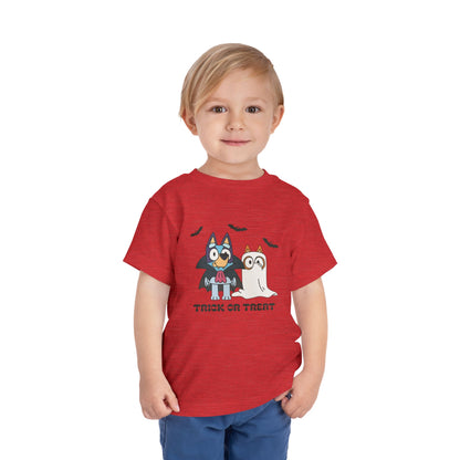 Toddler Bluey Trick or Treat T-shirt