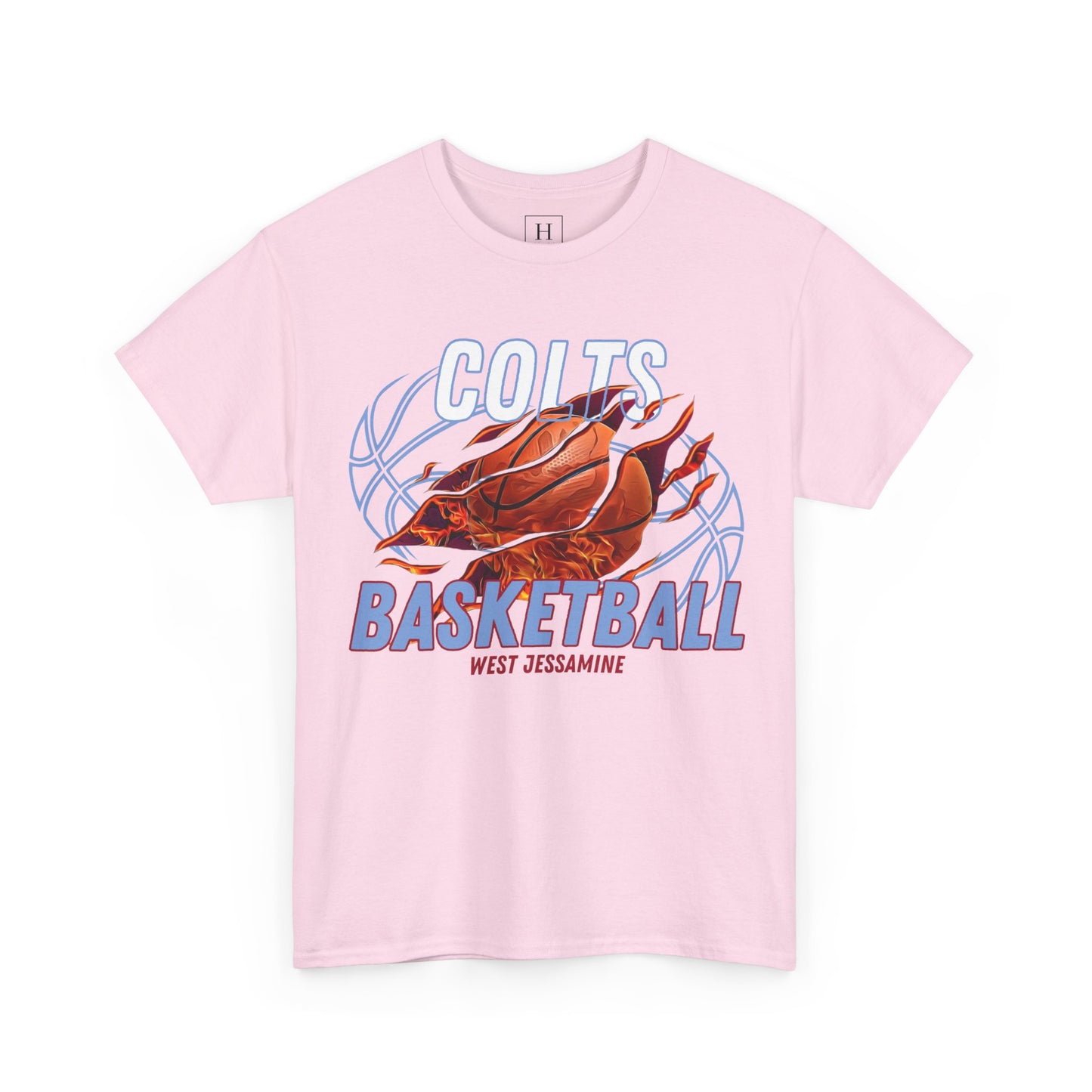 West Jessamine Colts Basketball  —  Unisex T-Shirt