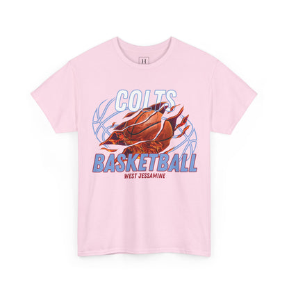 West Jessamine Colts Basketball  —  Unisex T-Shirt