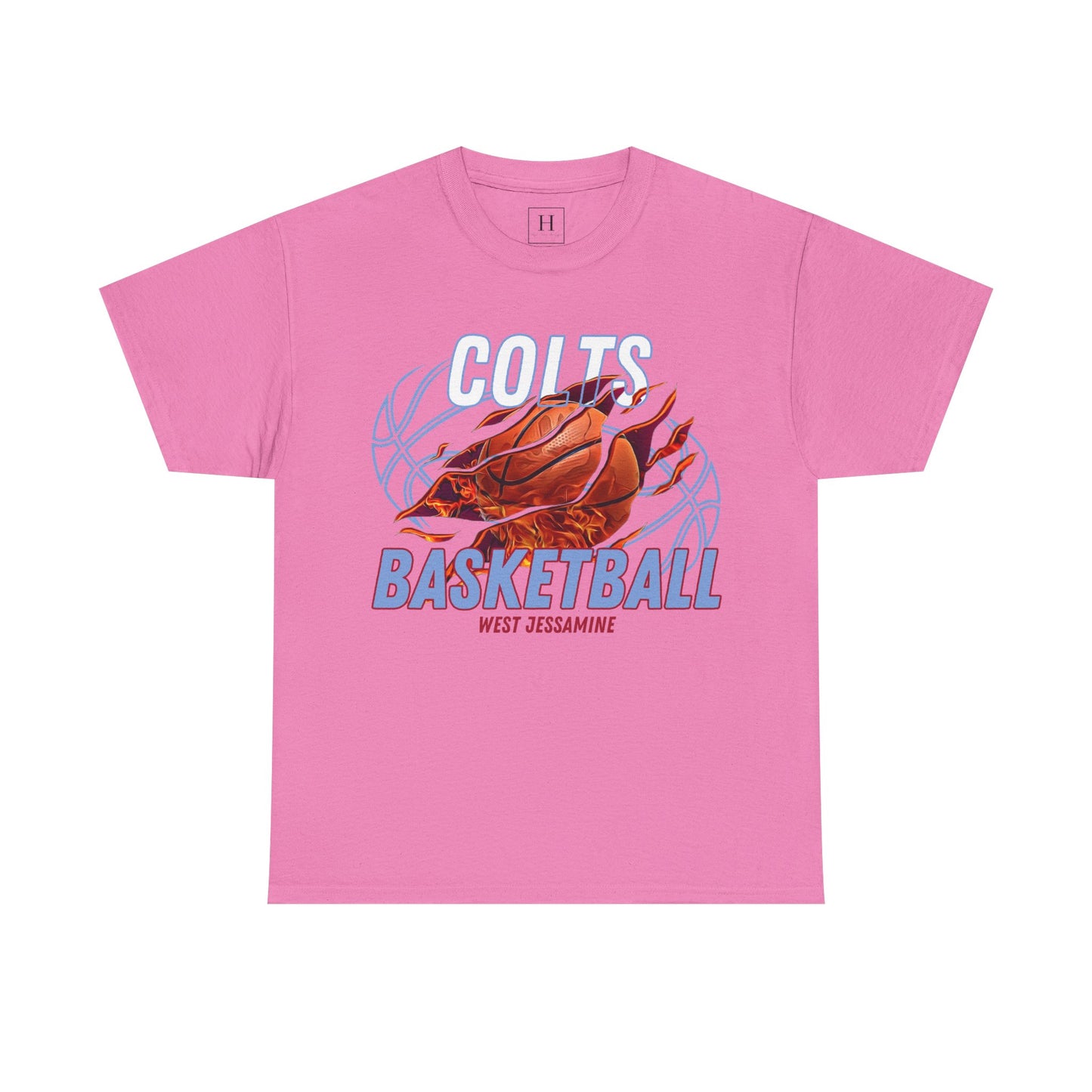 West Jessamine Colts Basketball  —  Unisex T-Shirt
