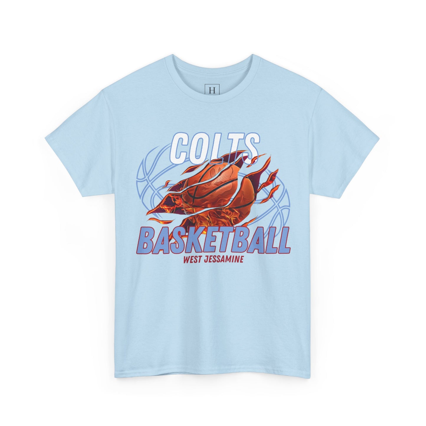 West Jessamine Colts Basketball  —  Unisex T-Shirt
