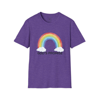 Rainbow God's Promise Genesis 13 Christian T-shirt