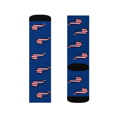 America Kentucky Socks in Blue