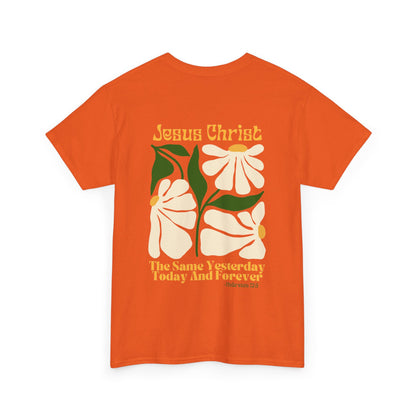Jesus Never Changes Christian Short Sleeve Tee