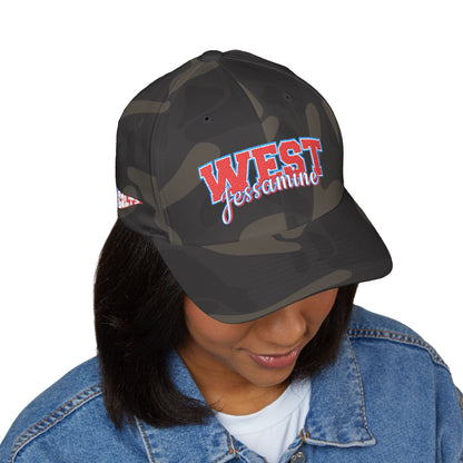 West Jessamine - Colts Pennant on Left Side - Embroidered Baseball Cap — Retro Game Day School Spirit
