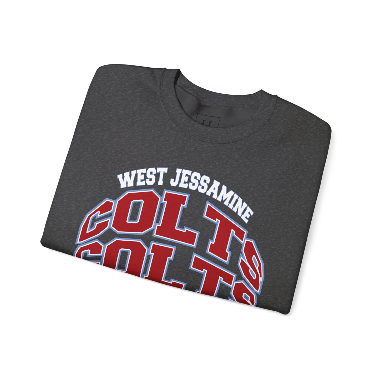 West Jessamine Colts Crewneck Sweatshirt — School Spirit Pride - Unisex