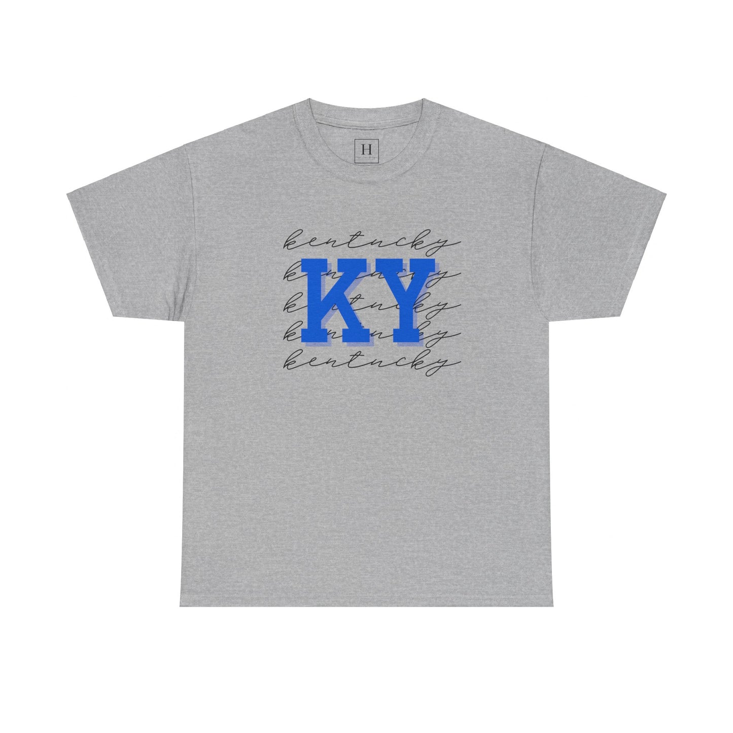 kentucky KY uk blue Short Sleeve Tee