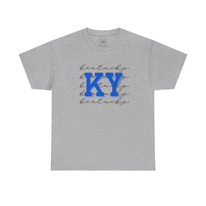 kentucky KY uk blue Short Sleeve Tee