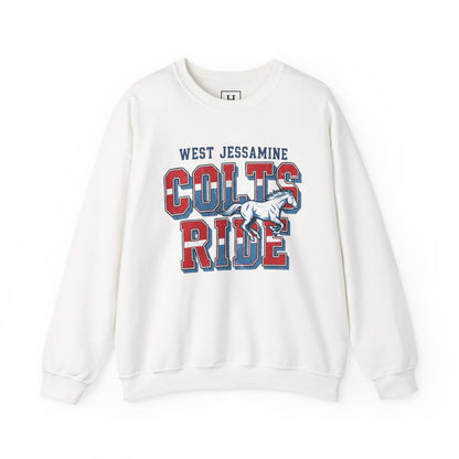 Crewneck Sweatshirt - West Jess RIDE COLTS Sweater