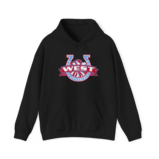 West Jessamine Horseshoe Logo w/ Pom - Cheerleading - Unisex Hoodie