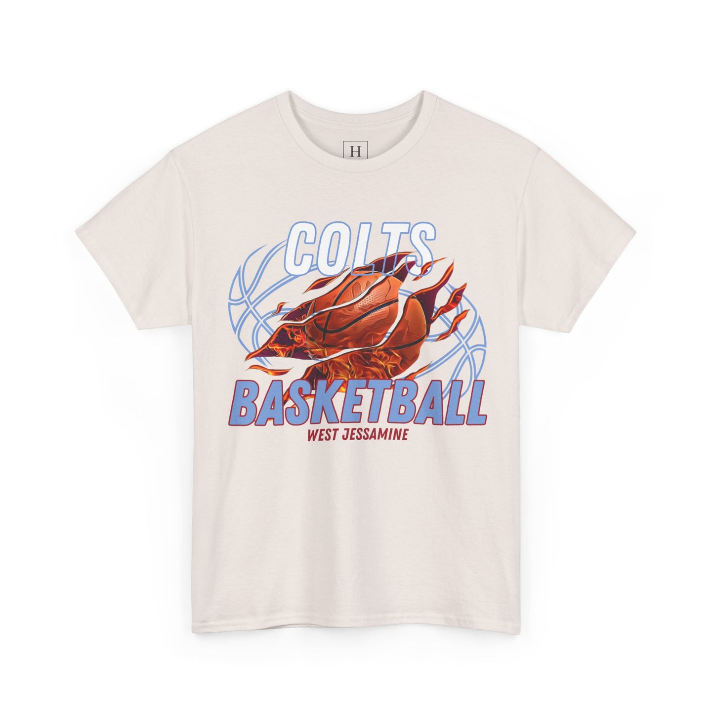 West Jessamine Colts Basketball  —  Unisex T-Shirt