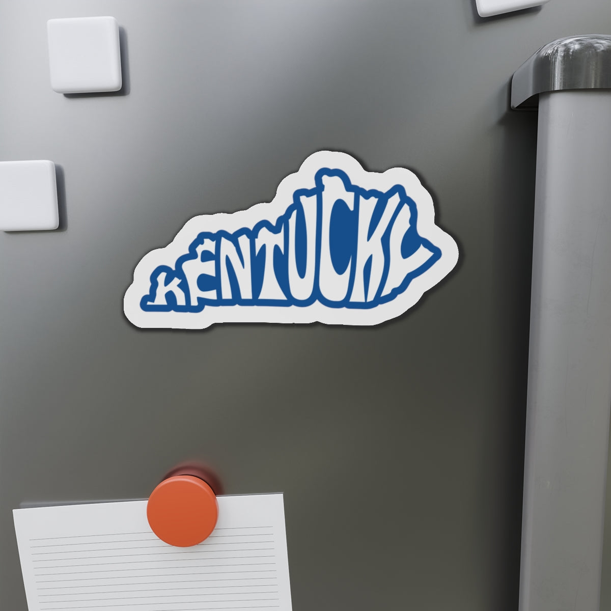 Kentucky Die-Cut Magnets for Home Decor, Stylish Refrigerator Magnet, Personalized Office Decor, Custom Gift Idea, Modern Home Accessories