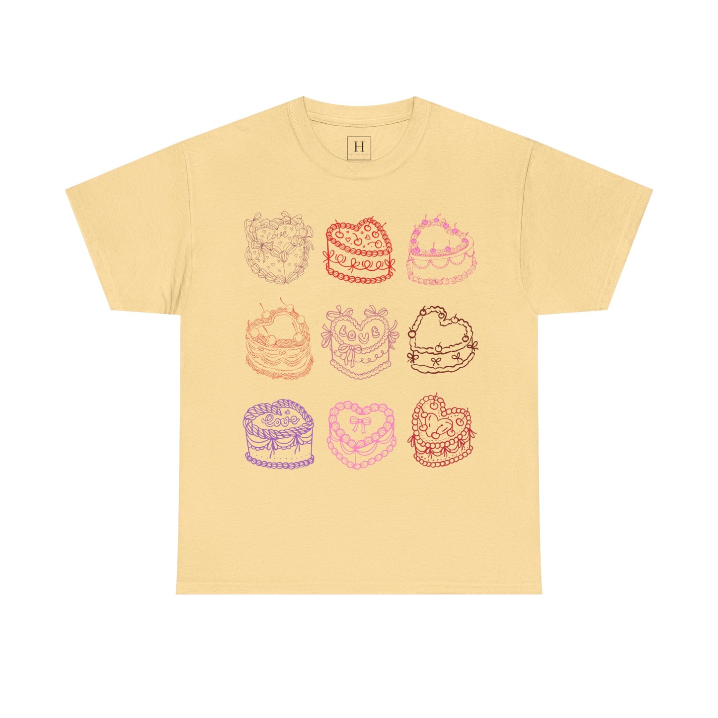 Coquette Cherry Bow Cake T-Shirt