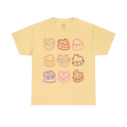 Coquette Cherry Bow Cake T-Shirt