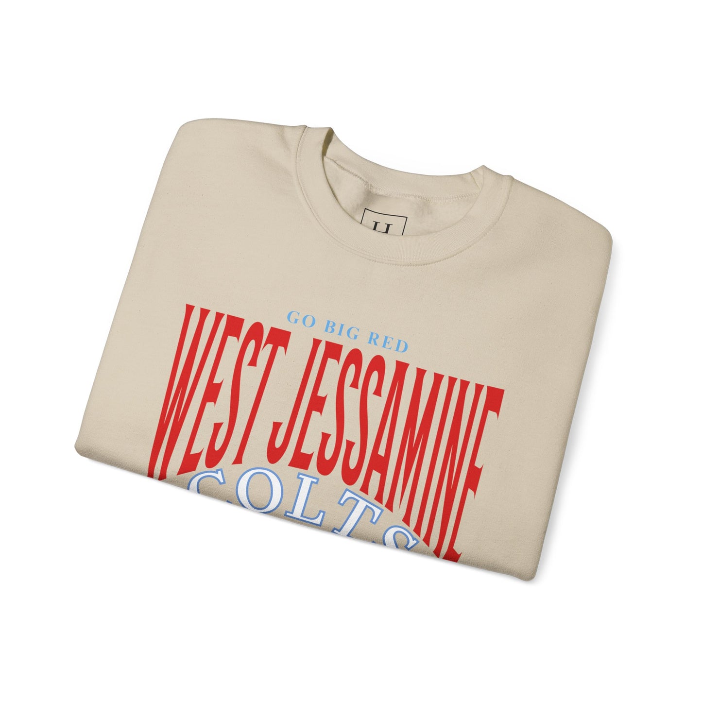 Go Big Red West Jessamine Football - Unisex Sweatshirt