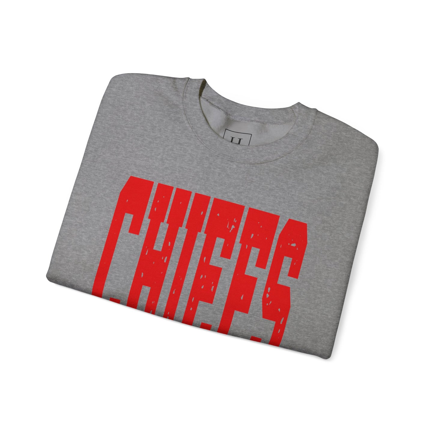 KC KANSAS CITY Chiefs  - KC on Right Sleeve - Unisex Sweatshirt