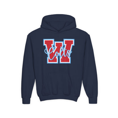 YOUTH -- (W) West Jessamine Colts - Hoodie