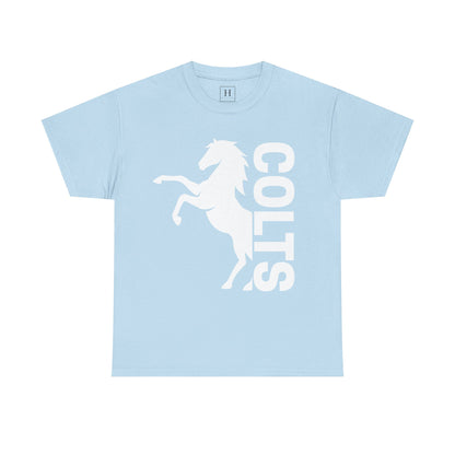 COLTS, Horse in White - Unisex Tee