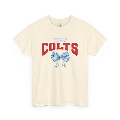 West Jessamine (WJMS) COLTS Coquette Bow Unisex Tee