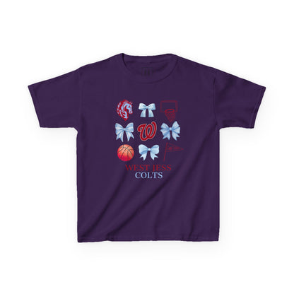 YOUTH --- West Jessamine Basketball Coquette Unisex Tee