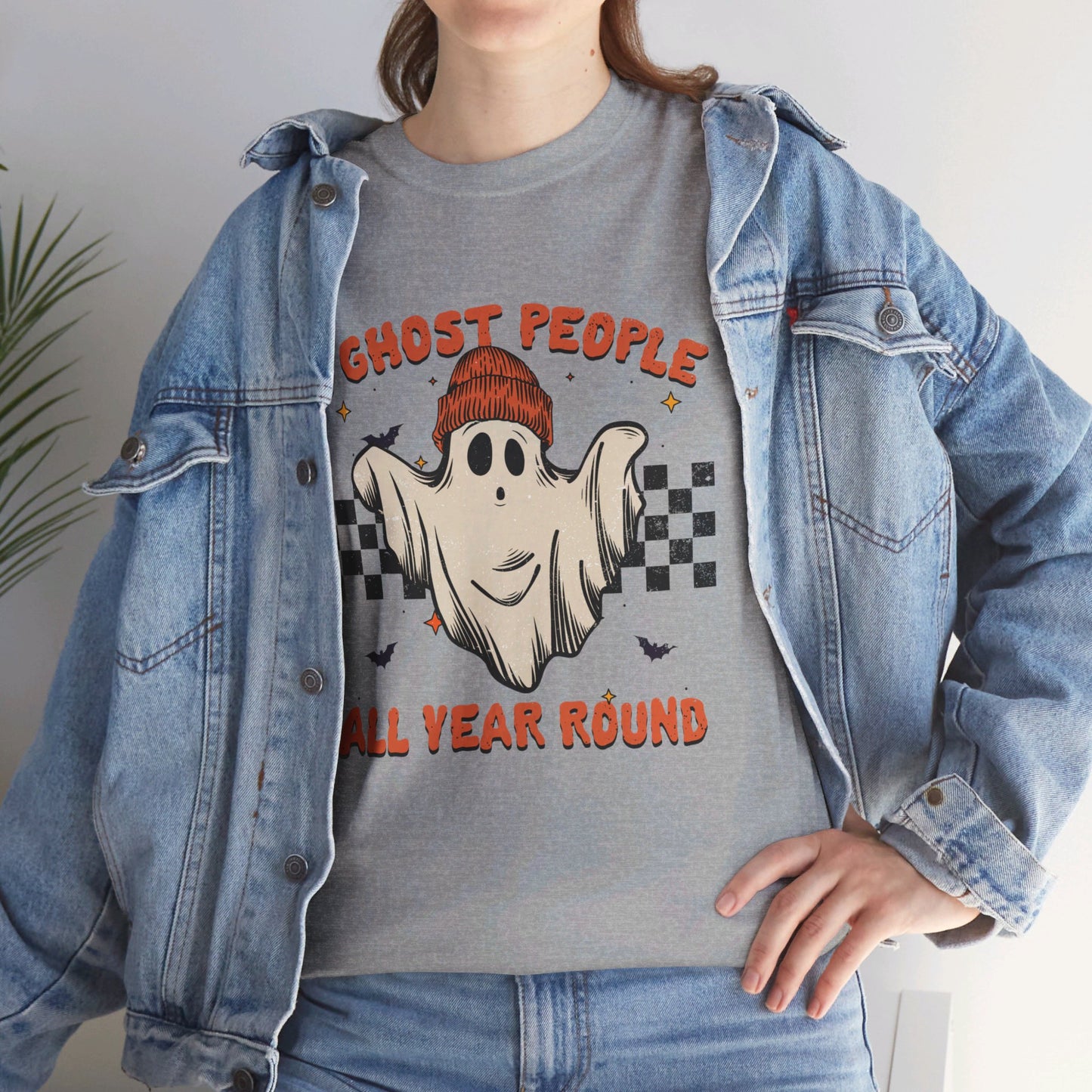 Retro Ghost People Year Round Tee