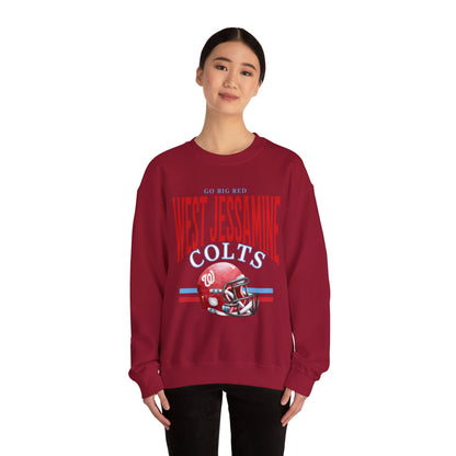 Go Big Red West Jessamine Football - Unisex Sweatshirt
