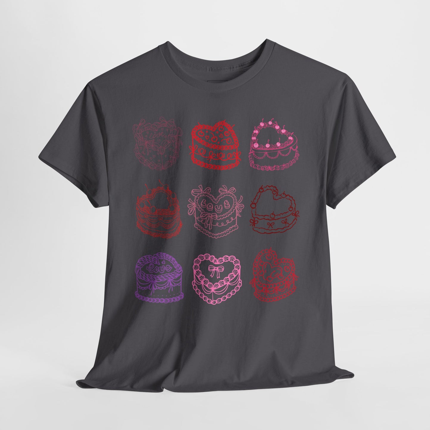 Coquette Cherry Bow Cake T-Shirt