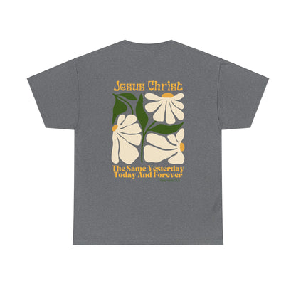 Jesus Never Changes Christian Short Sleeve Tee