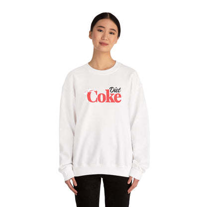 Bow 'Diet Coke' Crewneck Sweatshirt - Embroidered