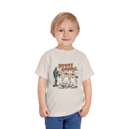Toddler Howdy Ghouls Halloween T-shirt