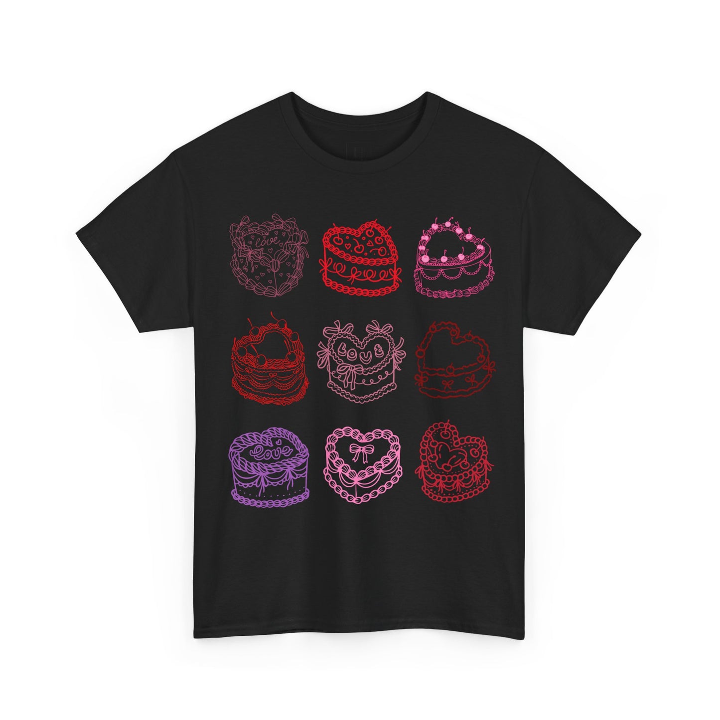 Coquette Cherry Bow Cake T-Shirt