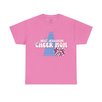 West Jessamine Cheer Mom Megaphone & Pom - Unisex Shirt