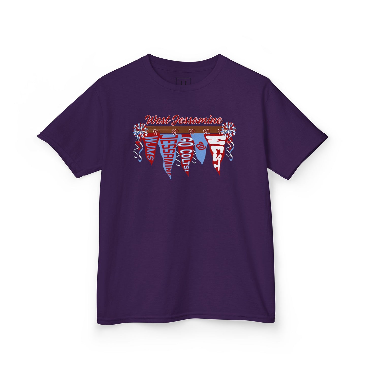 YOUTH --- WJMS : West Jessamine Pennant Flags - Unisex Shirt