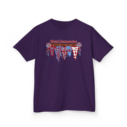 YOUTH --- WJMS : West Jessamine Pennant Flags - Unisex Shirt