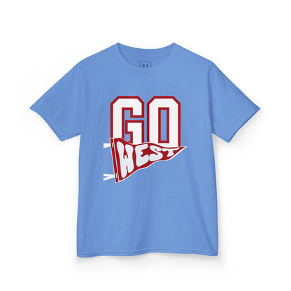 YOUTH -- GO WEST Pennant Flag - Unisex