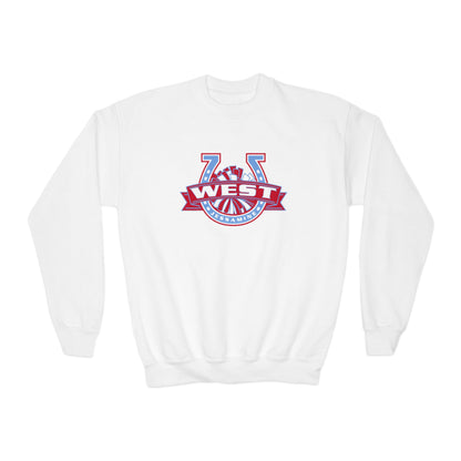 YOUTH -- West Jessamine Horseshoe Logo w/ Pom Sweatshirt