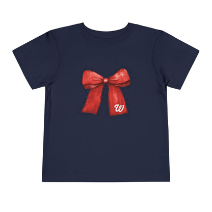 Toddler; West Jessamine Coquette Bow; Let's Go Colts - Unisex T-shirt