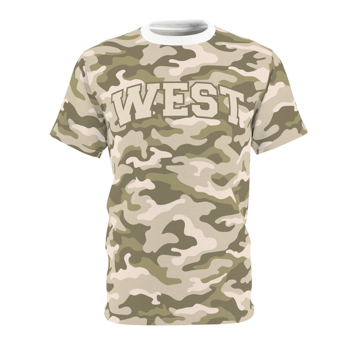 West; West Jessamine Camo T-Shirt — AOP Style Unisex Tee