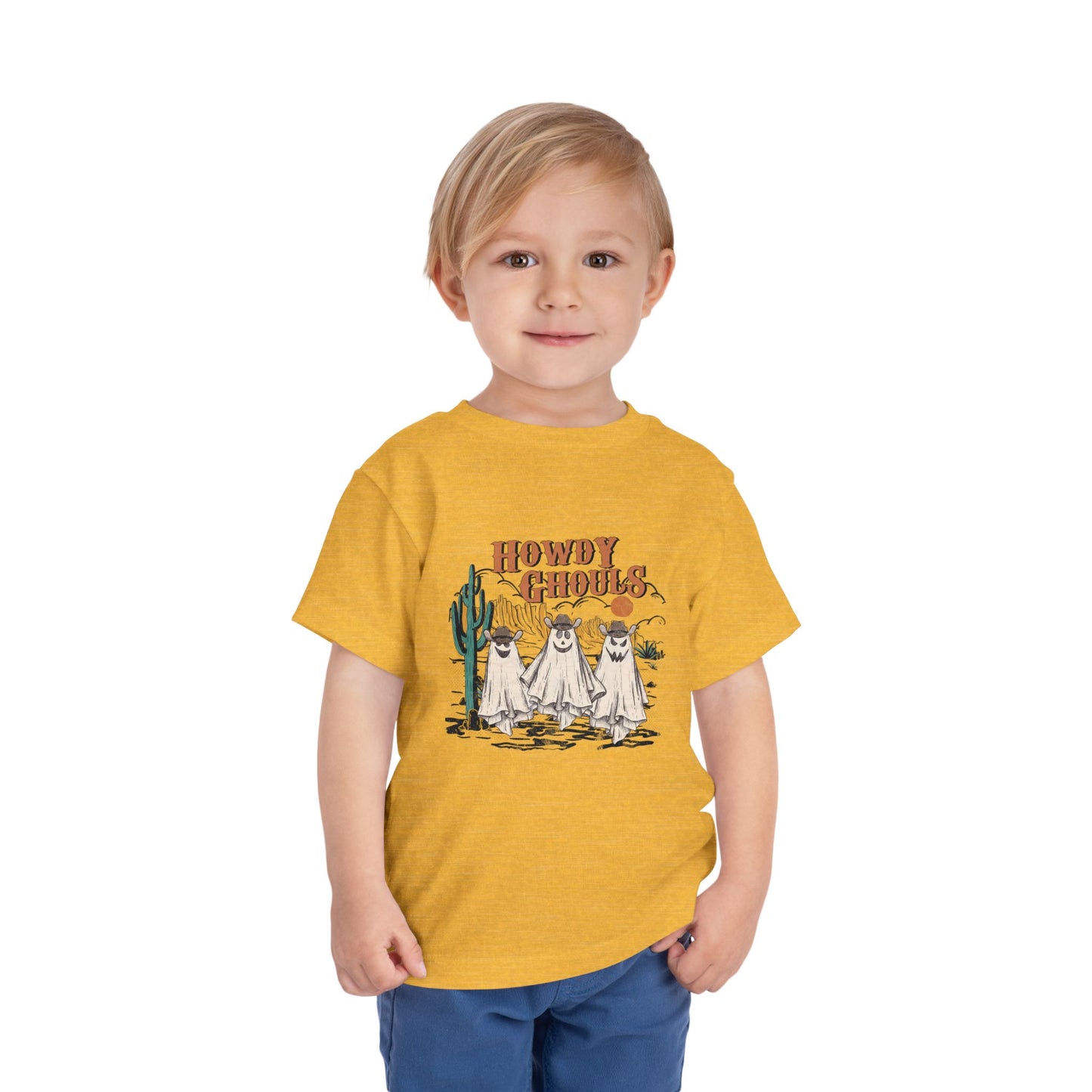 Toddler Howdy Ghouls Halloween T-shirt