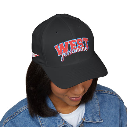 West Jessamine - Colts Pennant on Left Side - Embroidered Baseball Cap — Retro Game Day School Spirit