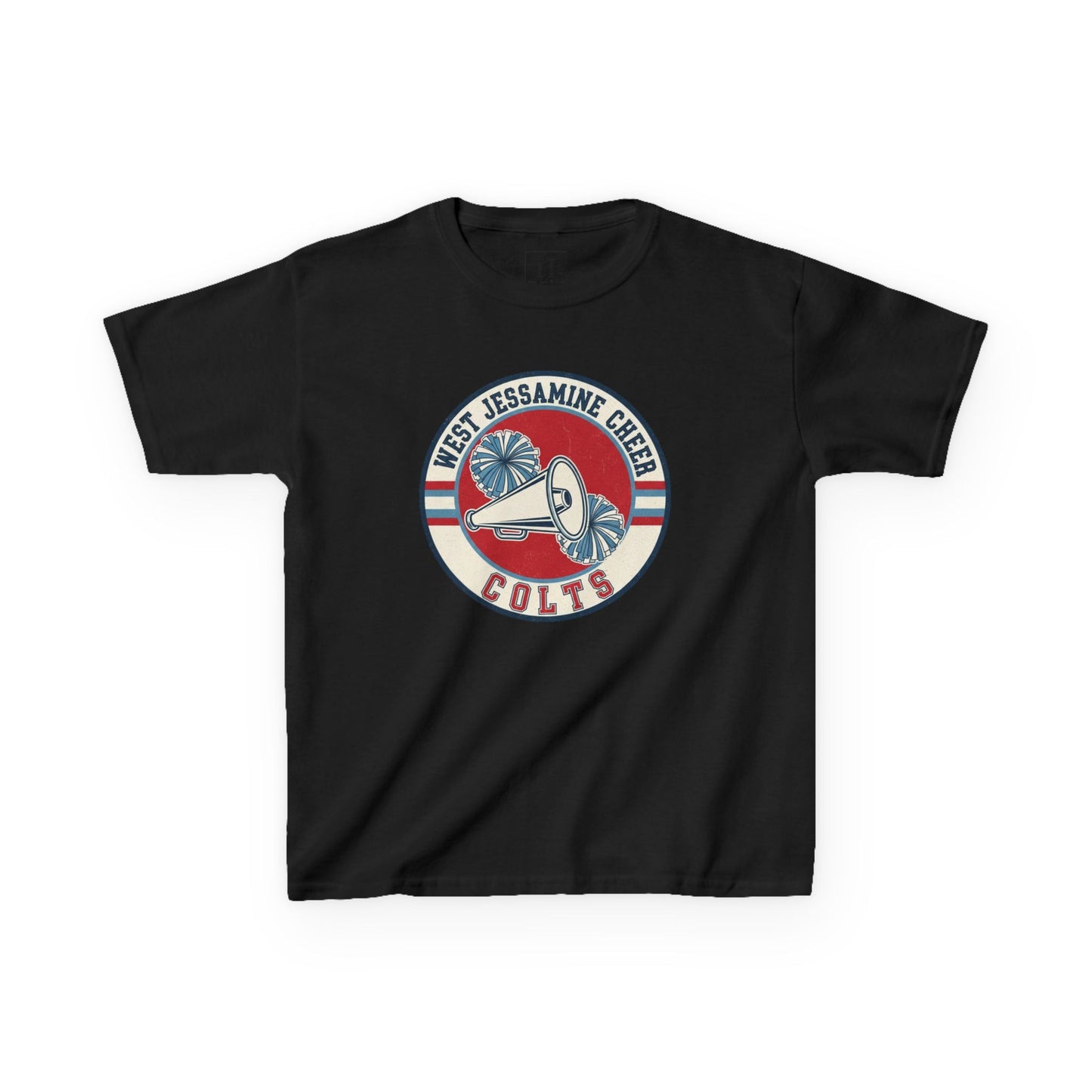 YOUTH -- Vintage West Jessamine Cheer - Colts - Unisex Tee