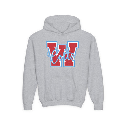 YOUTH -- (W) West Jessamine Colts - Hoodie