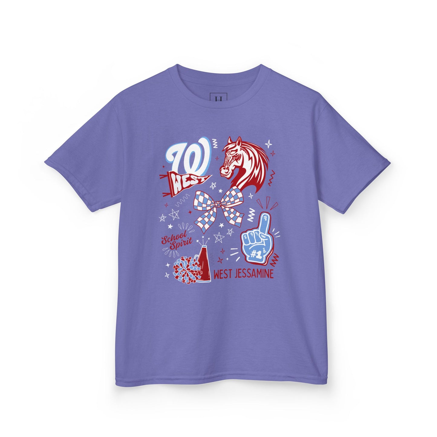 West Jessamine (W) Bow - School Spirit - YOUTH Shirt