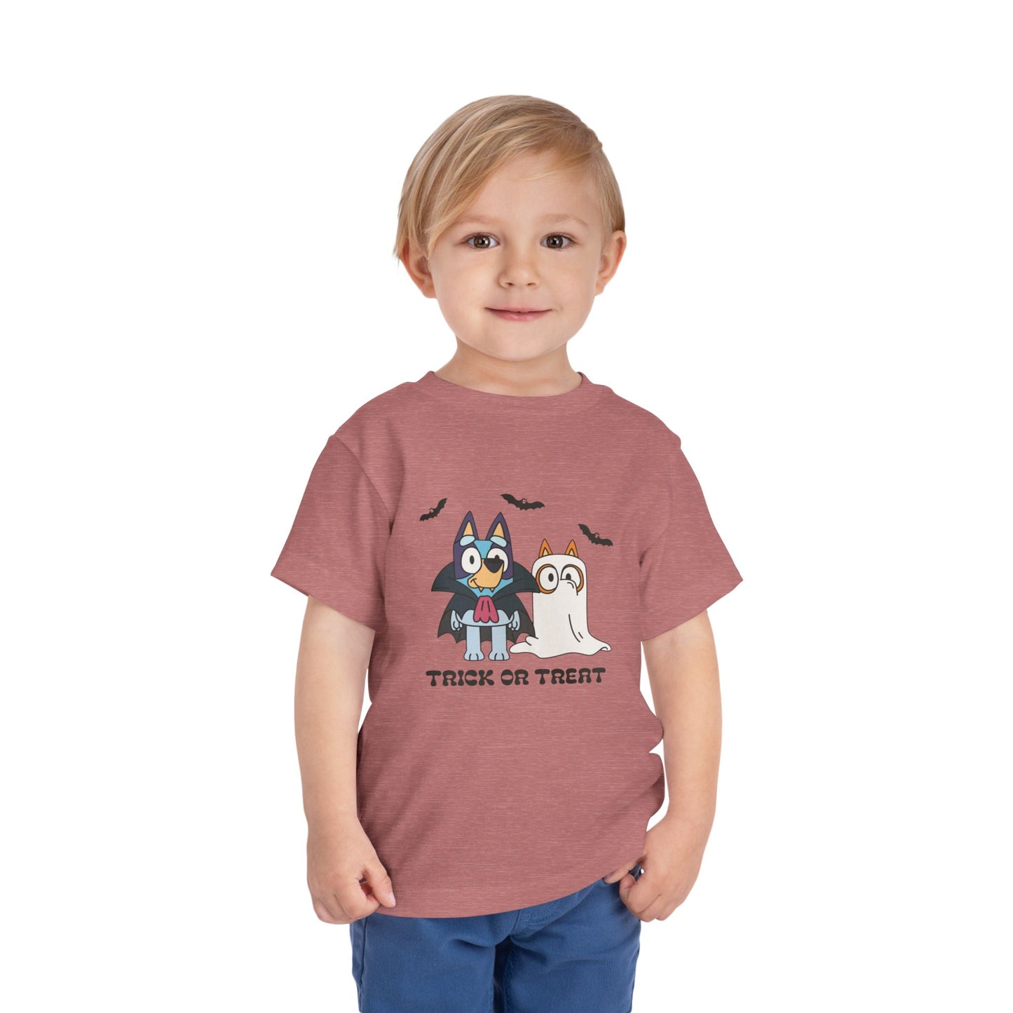 Toddler Bluey Trick or Treat T-shirt